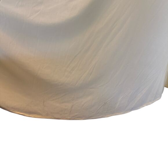 Mac Duggal Yellow Maxi Beaded Sequin Rhinestone Gown Scoop Back Dress Size 4 - Picture 9 of 10